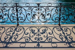 wrought iron driveway gates